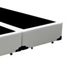 Base Box Queen Bipartido SP Móveis Sintético Branco - 42x158x198