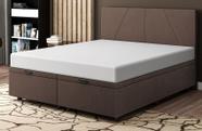 Base Cama Box Baú Casal Queen Size Veludo SkyBox