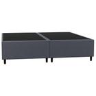 Base Cama Box Casal Queen 158cm Bipartido Hit I02 Suede Cinza - Mpozenato