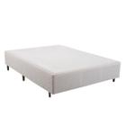 Base Cama Box Herval Casal Idea, 39x138x188 cm, Branco