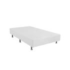 Base Cama Box Ortobom Solteiro Physical Branco 88x188x20