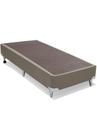 Base Cama Box Ortobom Solteiro Sintético Bege 88x188x23