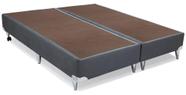 Base Cama Box Ortobom Super King Camurca Cinza 193x203x23