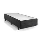 Base Cama Box Solteiro Herval Saturno, 28x88x188, Preto