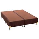 Base Cama Box Super King Camurca Marrom 193x203x23 Ortobom