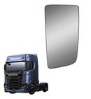 Base com Vidro Espelho Retrovisor Inferior Scania P/G/R/S (NTG) (Maior) Convexo - LD