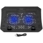 Base Cooler para Notebook 2 VENT 4 Niveis Multilaser AC392