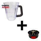 Base + Copo De Liquidificador Arno Clic Lav Ln72