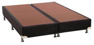 Base de Cama Box Camurca Preto King 186 cm (LARG) Alto - 42902