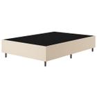 Base de Cama Box Casal Fit 138x188 Cm Creme - Vian