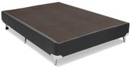 Base de Cama Box material sintético Cinza Casal 138 cm (LARG) Baixa - 42780