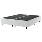 Base de Cama Box Queen Zeus Linho Gelo 26773 - Vian