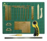 Base placa de corte A1 Verde - 90x60cm - 123 Costura - Os melhores produtos  para Costura e Patchwork