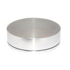 Base Giratória Inox 10Cm Com Rosca M6 Rolamento Interno