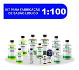 Base Kit Completo Para Sabão Líquido Concentrado 1/100