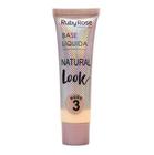 Base Líquida Natural Look 29ml Ruby Rose