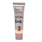 Base Líquida Natural Look Ruby Rose NUDE 1