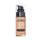 Base Liquida Revlon ColorStay para Pele Mista/Oleosa SPF 15, Cobertura Média-Full Longa Duração Acabamento Matte Nude (200), 1.0ml