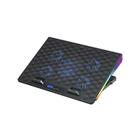 Base Notebook Gamer C3Tech NBC-510BK 17,3" RGB USB 2.0 Fan C/Regulagem Altura - Preto