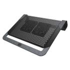 Base para notebook u2 plus v2 - alumínio- 2 fans - 80 mm -