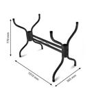 Base Pés De Mesa Para Cozinha Para Tampos De Ate 1,40 X 0,80- Gabriela ,140