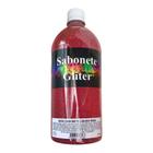 Base Sabonete Líquido Glitter Rosa - 1L - 1 unidade - Rizzo