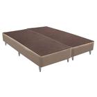 Base Sommier Linho Bege Super King (193x203x30) - Ortobom