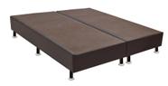 Base Sommier material sintético Marrom Super King 193x203x30 Ortobom