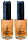 Base Tratamento Fortalecedora Para Unhas Fraca Casco Cavalo 9ml NATUFLORES Kit 2und