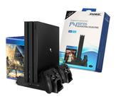 Base Vertical Cooler Ps4, Ps4 Slim, Ps4 Pro 3 Ventilador - Alinee - Outros  Games - Magazine Luiza