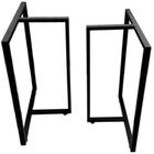 BASES de MESA Estilo INDUSTRIAL Modelo T 75x60cm Kit c/2un