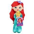 Basta jogar Disney Princess Lil' Friends Ariel & Linguado Plush Basic, Ages 2 Up