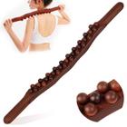 Bastão de massagem Guasha Wood Therapy Body Shaping 31 Beads - WYJTPONE