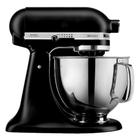 Batedeira kitchenaid artisan dosméstico com 10 velocidades 330w 220v black matte kea30cppna