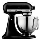 Batedeira KitchenAid Stand Mixer Artisan 4,8L Black Matte 110V KEA33CPANA