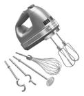 Batedeira manual KitchenAid de 9 velocidades Digital Turbo Beater II - Silver