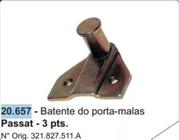 Batente Porta Malas Passat 79 A 88 Vw 321827511a 3p