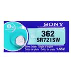 Bateria 362 SR721SW Sony/Murata Relógio Pc C/1 Un Original