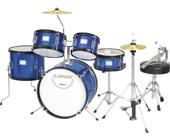 Bateria Acústica C.ibanez Profissional Completa Jr Plus Azul