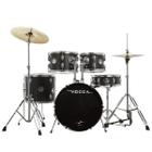 Bateria Acústica Completa Vogga Pulse VPD220 Bumbo 20 MTB