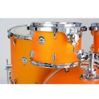 Bateria Acústica D One Dr22 Orange Sparkle Completa Com Banco