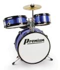 Bateria Acustica Infantil Premium Dx10j Azul Junior