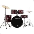 Bateria Acustica Vogga Urban Vpd120 20 Wr Vinho