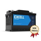 Bateria Automotiva Excell Premium 60 Amperes 18m De Garantia SEM TROCA