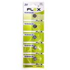 Bateria Botão Flex 3V Blister Com 5 Unidades - Fx-Cr1025