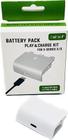 Bateria + Carregador P/ Controle Xbox One X-series X/s Branco