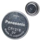 Bateria CR1216 3V Panasonic Controle Calculadoras Relógios 1un