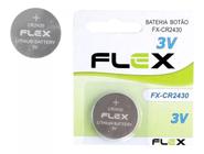 Bateria Cr2430 3V Flex Pilha Botao Moeda C/1 Unidade