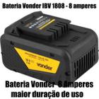 Bateria de Íons de Lítio Vonder 18V 8,0Ah - Modelo IBV 1880