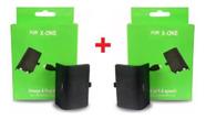 Bateria E Cabo Carregador Para Controle Xbox One Charge Play Kit